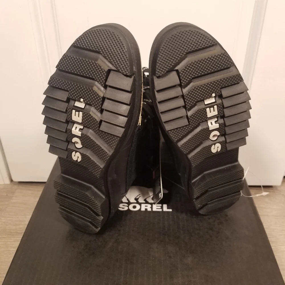 Sorel Women's Tivoli IV Waterproof Winter Leather Boots Black Size 7 New In Box - Picture 4 of 9